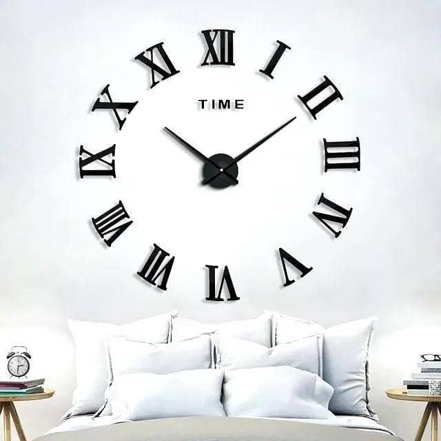 3D wall clock 3
