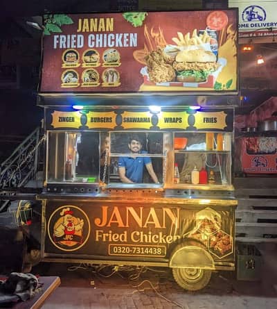 Fast Food Counter | Shawarma Counter | Food Stall | Pure Steel Counter