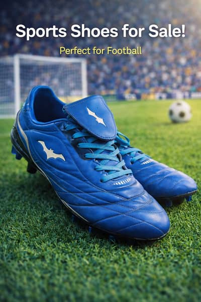 Blue Sports Shoes for Sale – Comfortable Football Shoes