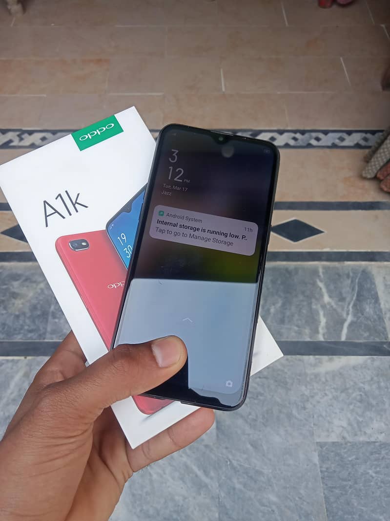 OppoA1k With Box 0
