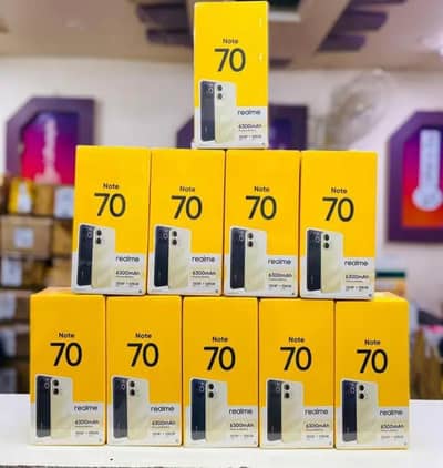 Realme Note 70 Box Pack/ Realme 15T / 15 / C85 Pro / C71 / Note 60x