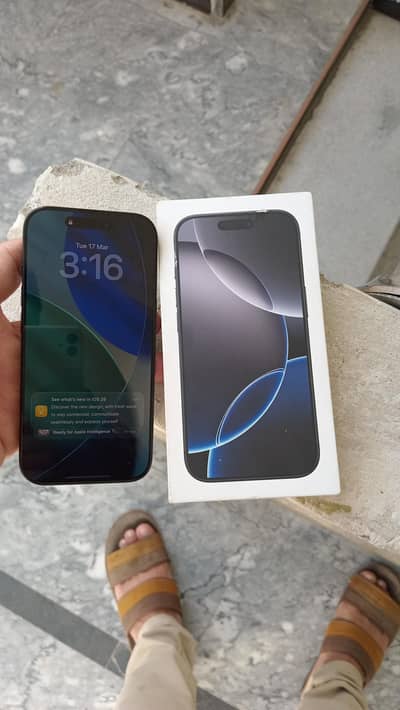 iphone 16 Pro 256 5 Months Warranty Non PTA for Sale