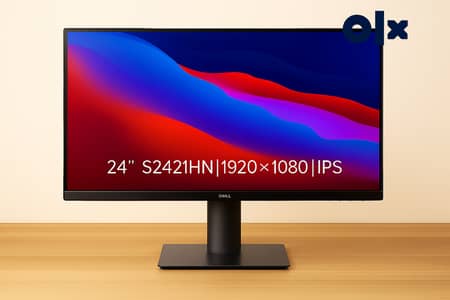 Dell 24” IPS Monitor S2421HN | Full HD | Office‑Grade Display