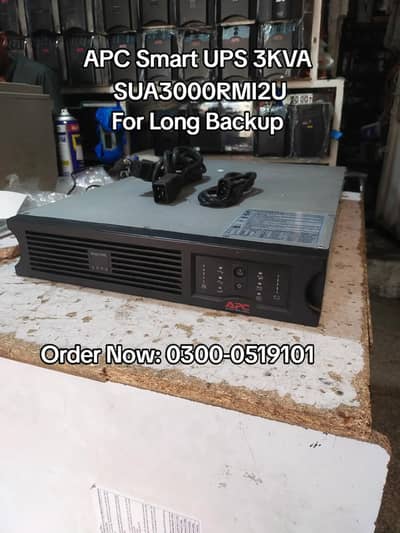 APC Smart UPS 3KVA SUA3000RMI2U - Karachi