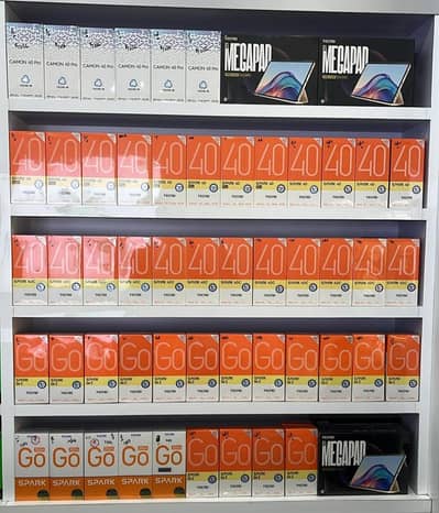 Tecno Spark 40 Box Pack/ Spark 40 Pro Plus+ / 40C Camon 40/ Spark Go 3