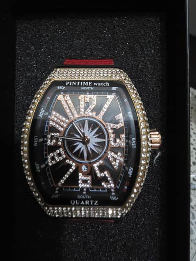 Pintime Watch. Used Reasonable Price. crystal and diamond watch kids