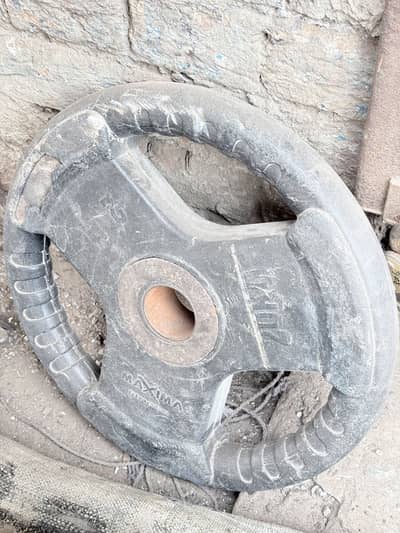 Rubber cotted plates