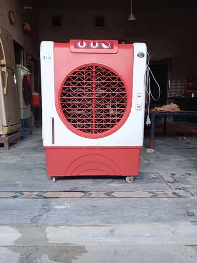 Asia Room Air Cooler (White & Mehroon)