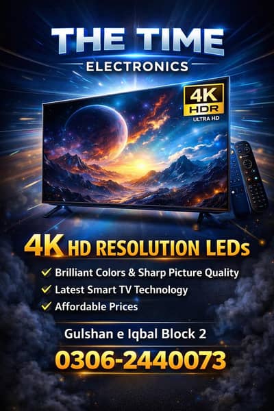 SAMSUNG / LG /  TCL / HISENSE SMART LED TV ULTRA HD 4K 55 inch