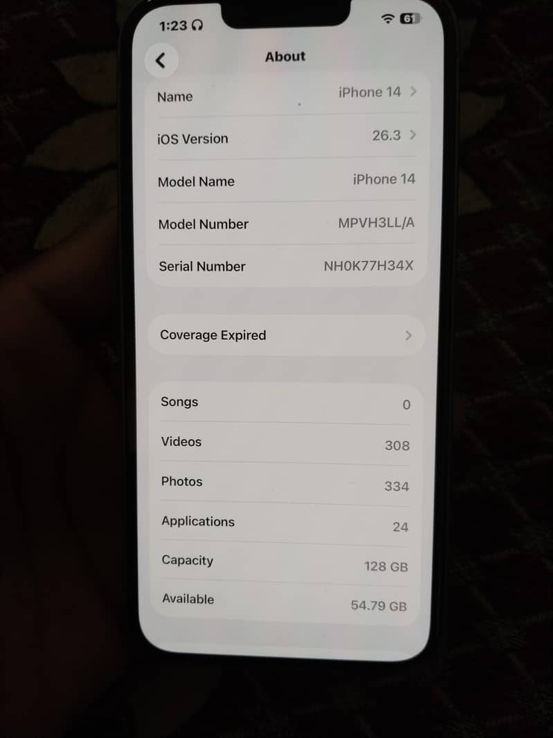 iphone 14 JV sim Lock 8