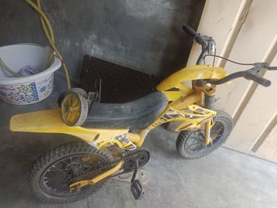 bicycle and stroller