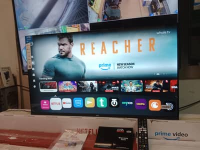 AIVA 40 inch SMART LED TV FRAMELESS CHAT GPT  AI VOICE CONTROL