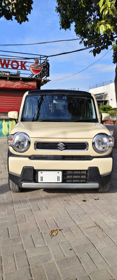 suzuki hustler hybrid 2023 model import 2025 mileage 9500 km