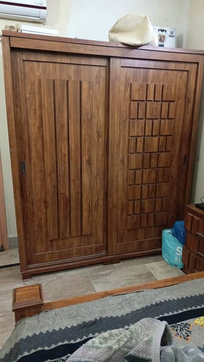 Customize wardrobe side tables and dressing table