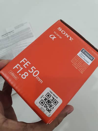 Sony full frame  50mm1.8