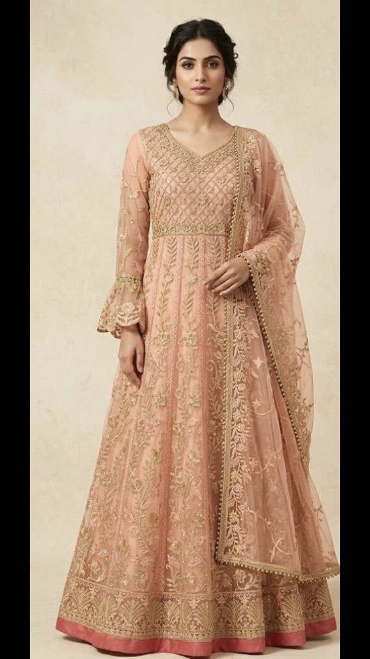 Heavy peachy 2pc maxi 0