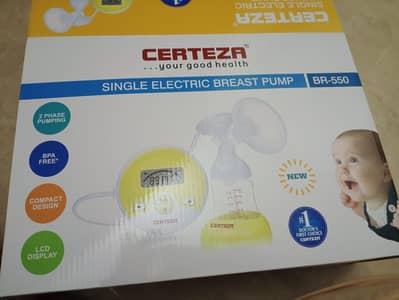 CERTEZA ELECTRIC BREAST PUMP (BRAND NEW)