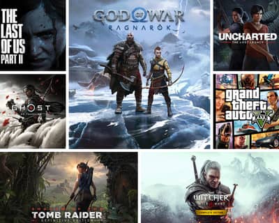 Gaming External HDD + Case | Plug & Play | GTA V, GoW, TLOU 2