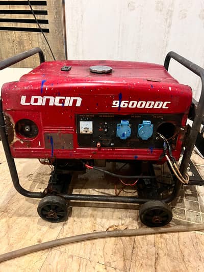 6kva loncin generator 8/10 petrol and gas