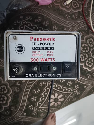 Panasonic 200v to 110v