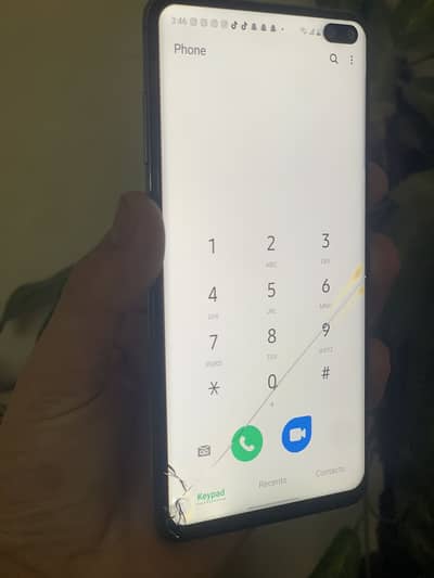 Samsung s10plus 5G non pta 8/128gb all pkkey full forking no fault