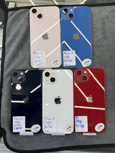 Iphone 13 PTA approved in Apple warranty stock