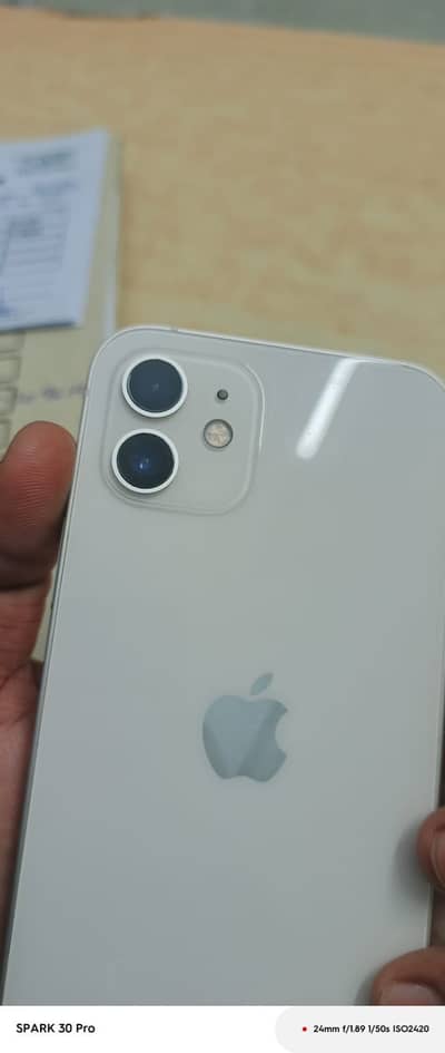 Iphone 12 PTA APPROVED 2 DUEL SIM  1 esim 1 physical