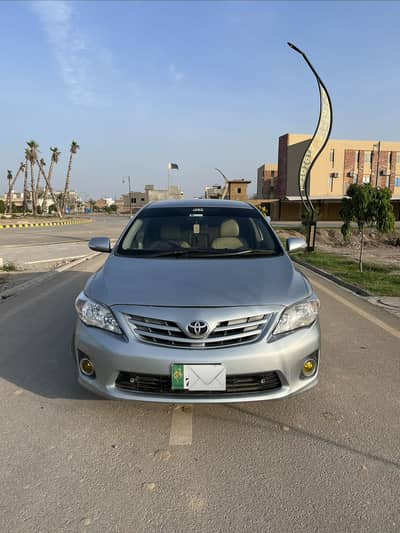 Toyota Corolla GLi 2011 Silver Antique Condition