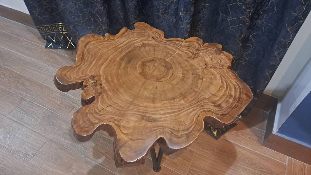  Solid Keekar Wood Table – Handcrafted 0