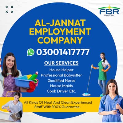 Maids / House Maids / Chef / House Cook / Baby Sitter Driver available