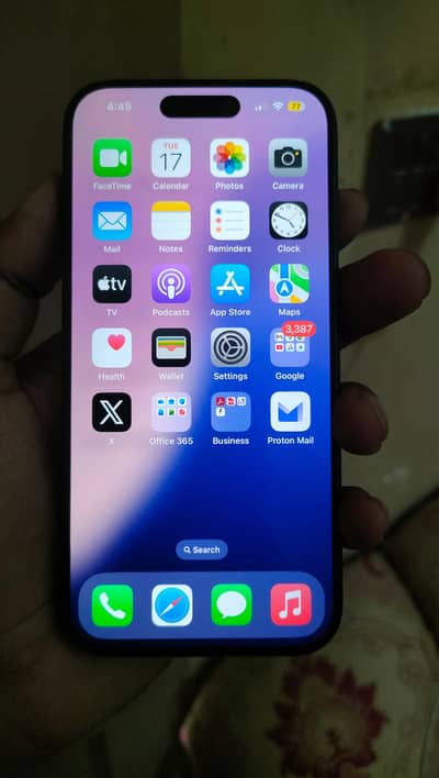 Iphone 15 pro 256gb Non PTA