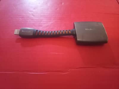 Mcdodo 100% Original Lightning To 3.5mm Headphone And Lightning