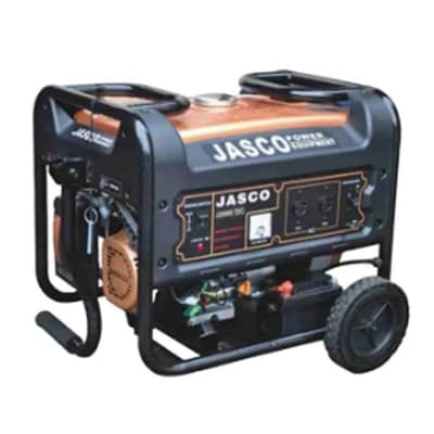 jasco 8 kva generator gas and petrol