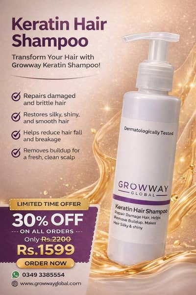 Keratin hair Shampoo