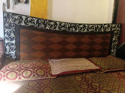 king size bed new condition