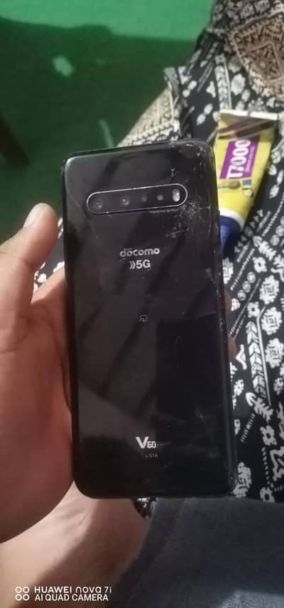 LG v60 5g back crak sim working