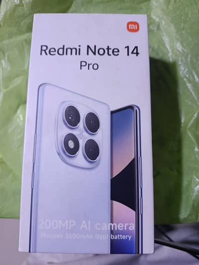 Redme Note 14 pro Only 1 month used brand new
