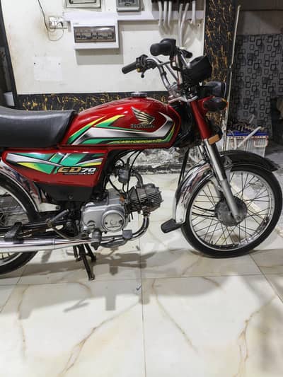 Honda cd70 2022 model all Punjab registered