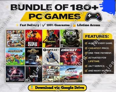 180+ Pc games software limited time offer 100%real guarantee