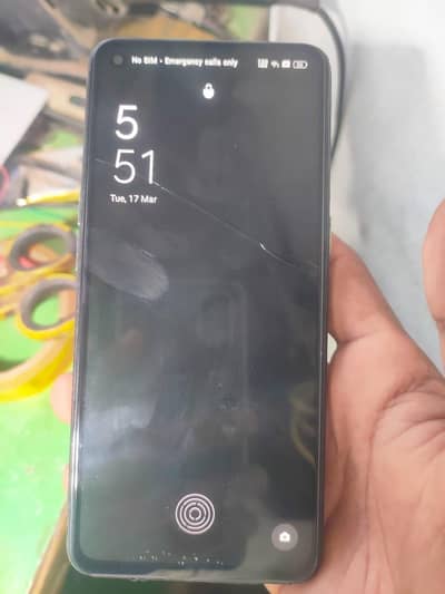 oppo reno Original pannel glass Break