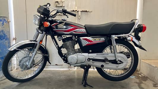 HONDA CG 125 MODEL 2024 KARACHI NUM