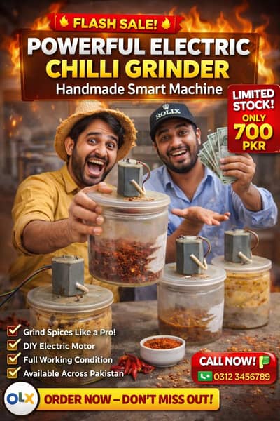 Diy  Electric chili Grinder| hand made Machine|kitchen use