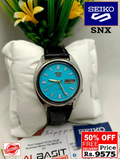 Seiko 5 Citizen Orient Automatic Pre-Owned watch Japan 03161737353