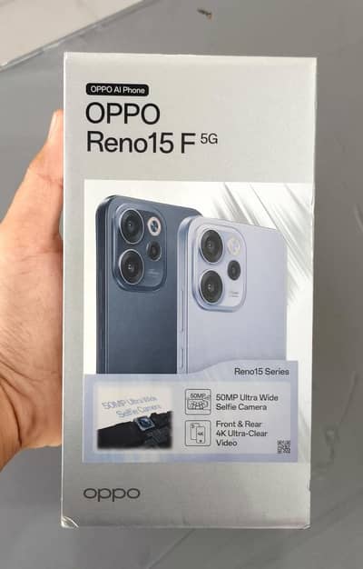 OPPO RENO 15F 5G BOX PACK!!