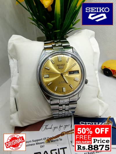 Seiko 5 Citizen Orient Automatic Pre-Owned watch Japan 03161737353