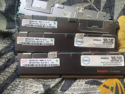 Ddr3 4gb ram 4 sticks with processor