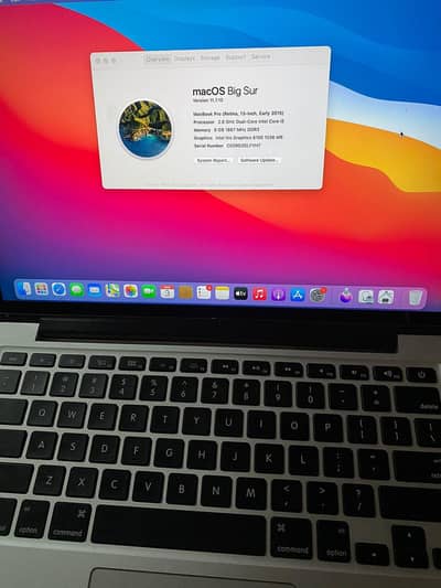 macbook Pro 2015 8gb ram 512gb ssd