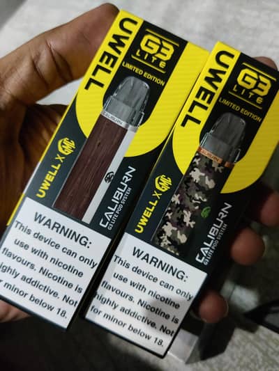 u well caliburn g3 lite SE and argus g3 mini vape pod