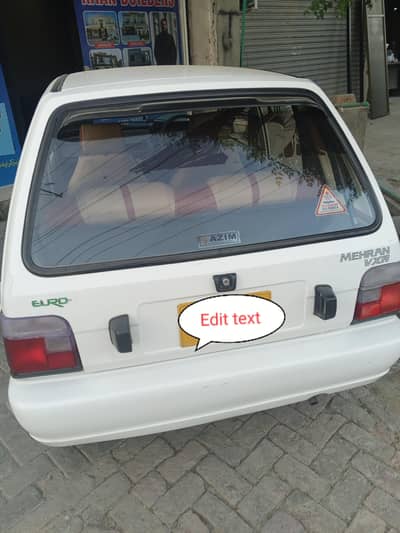 Mehran 2017 model forsale new chabi  03013122161