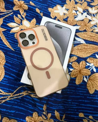 I phone 15 pro max non pta SIM time available